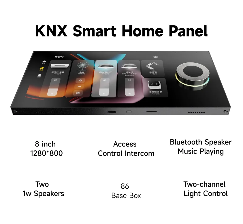 8-inch IPS Screen 1280*800 , M - огляд і ціна Home Automation System Design