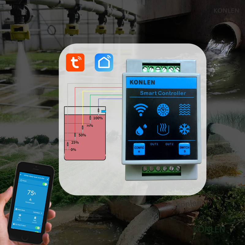 KONLEN Tuya Water Level Sensor - огляд і ціна Home Automation Technology