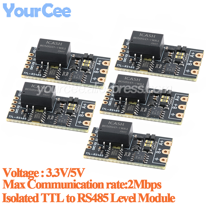 10pcs/1pc Isolated TTL to RS48 - огляд і ціна Shelly Relay Module