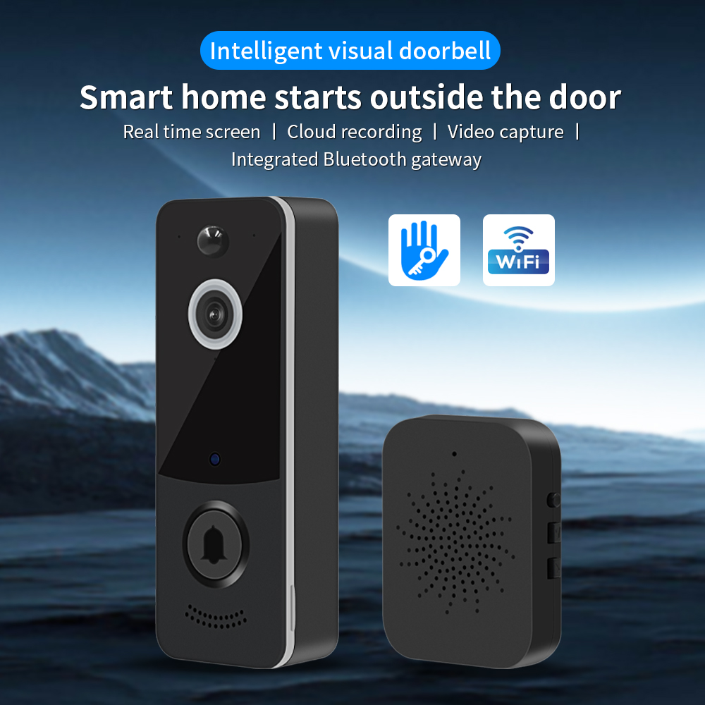 1080P WIFI Video Doorbell TTLO - огляд і ціна Smart Doorbell Wired