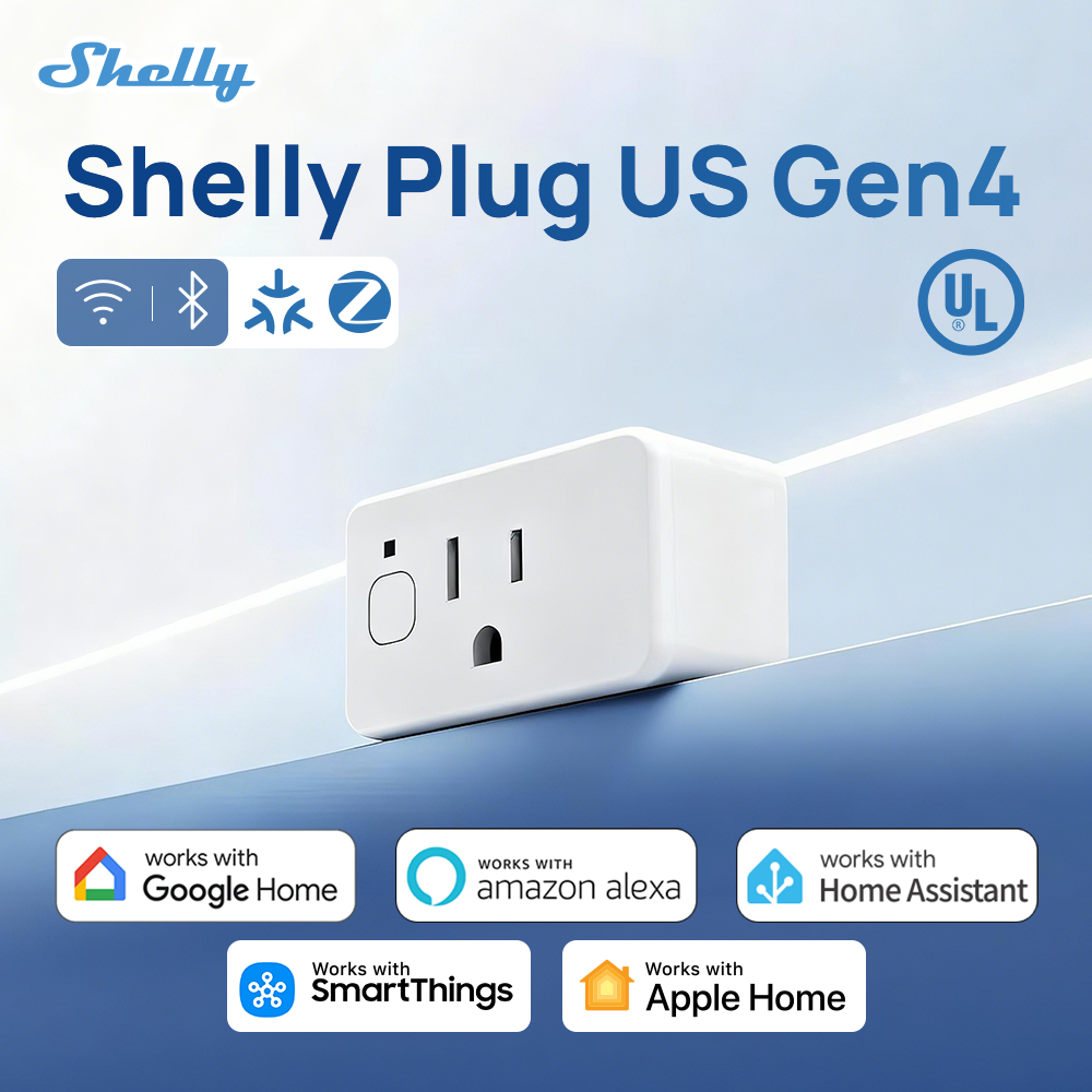 Shelly Plug US Gen4 Zigbee Cer - огляд і ціна Shelly Relay Module