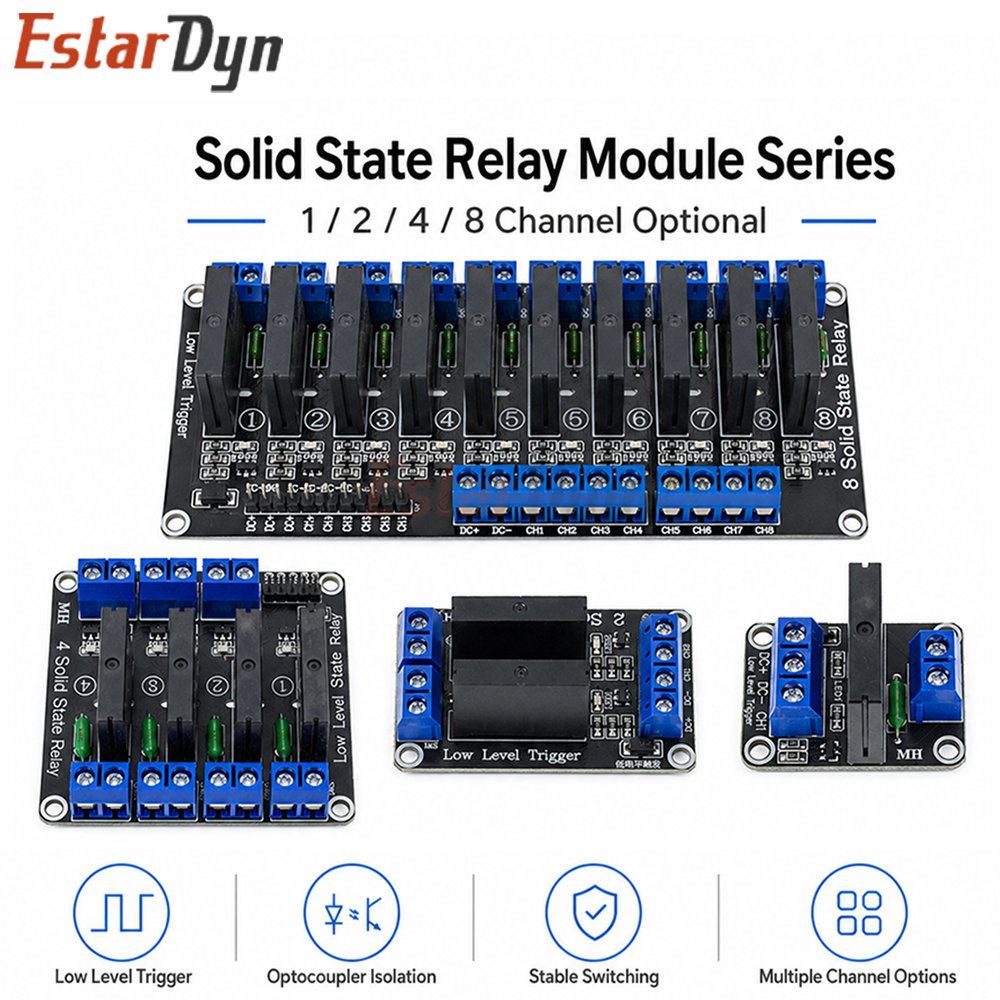 Estardyn 5V 1/2/4/8CH G3MB-202 - огляд і ціна Home Automation Diy