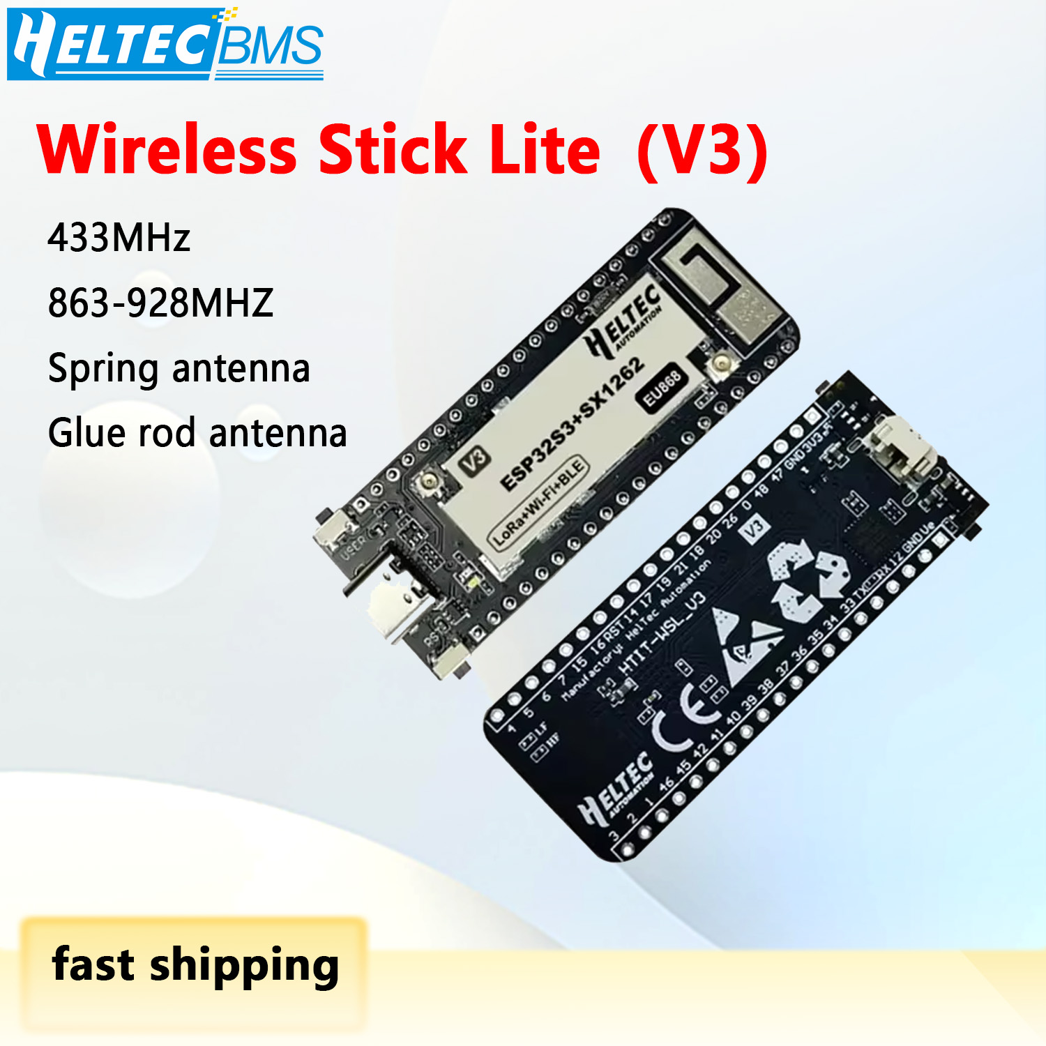 Heltec Wireless Stick Lite（V3） - огляд і ціна Home Automation Arduino