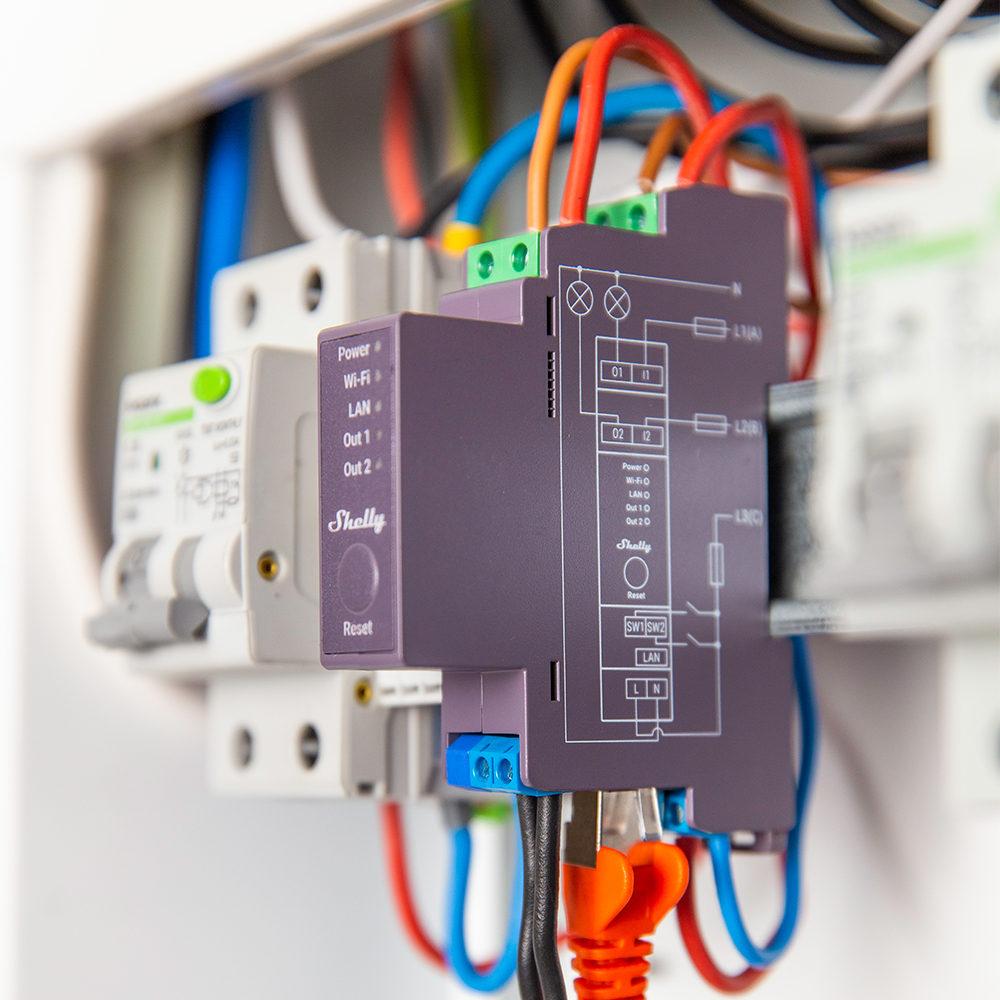 Shelly Pro 2 WiFi 2Channel Sma - огляд і ціна Shelly Relay Module