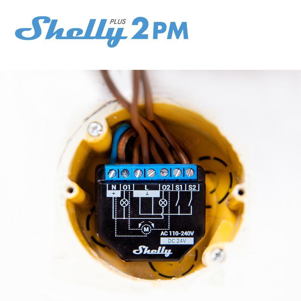 Shelly Plus 2PM Smart Home WiF - огляд і ціна Shelly Relay Module
