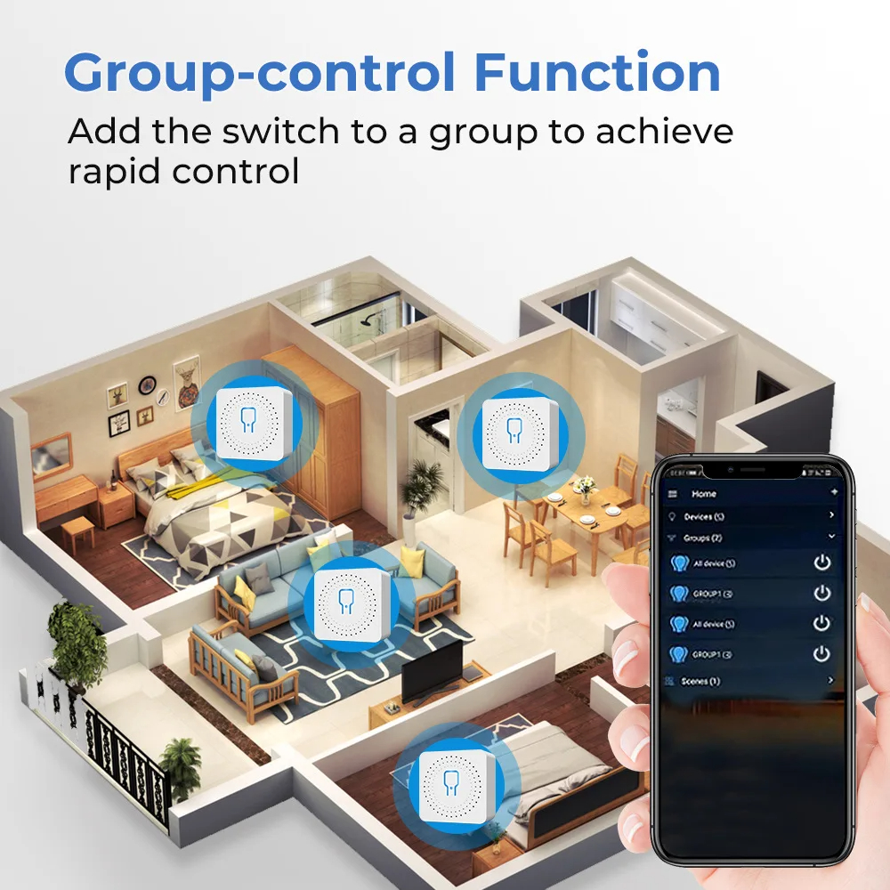 For Tuya Mini Smart WiFi Switc - огляд і ціна Home Automation Technology