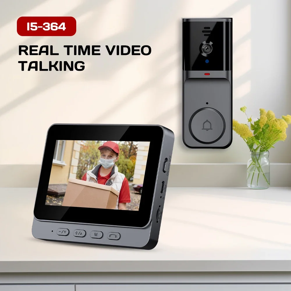 WiFi Wireless Intercom Smart D - огляд і ціна Smart Doorbell Wired