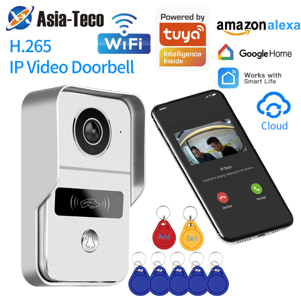 Support Tuya app, WiFi, video  - огляд і ціна Smart Doorbell Wired