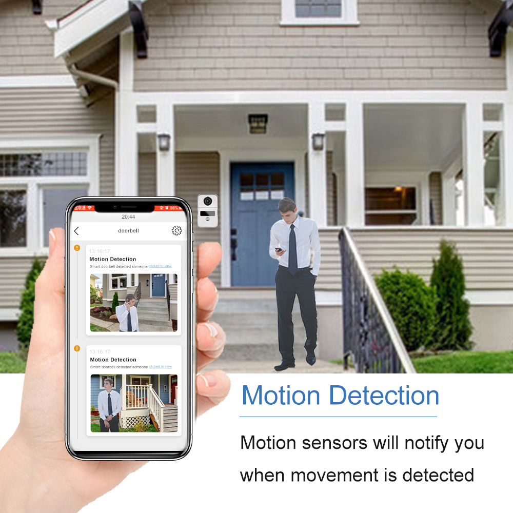 Support Tuya app, WiFi, video  - огляд і ціна Smart Doorbell Wired