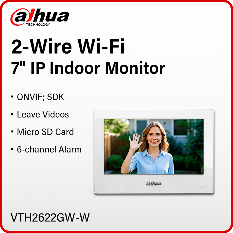 Dahua 2-Wire WiFi Indoor Monit - огляд і ціна Smart Doorbell Wired