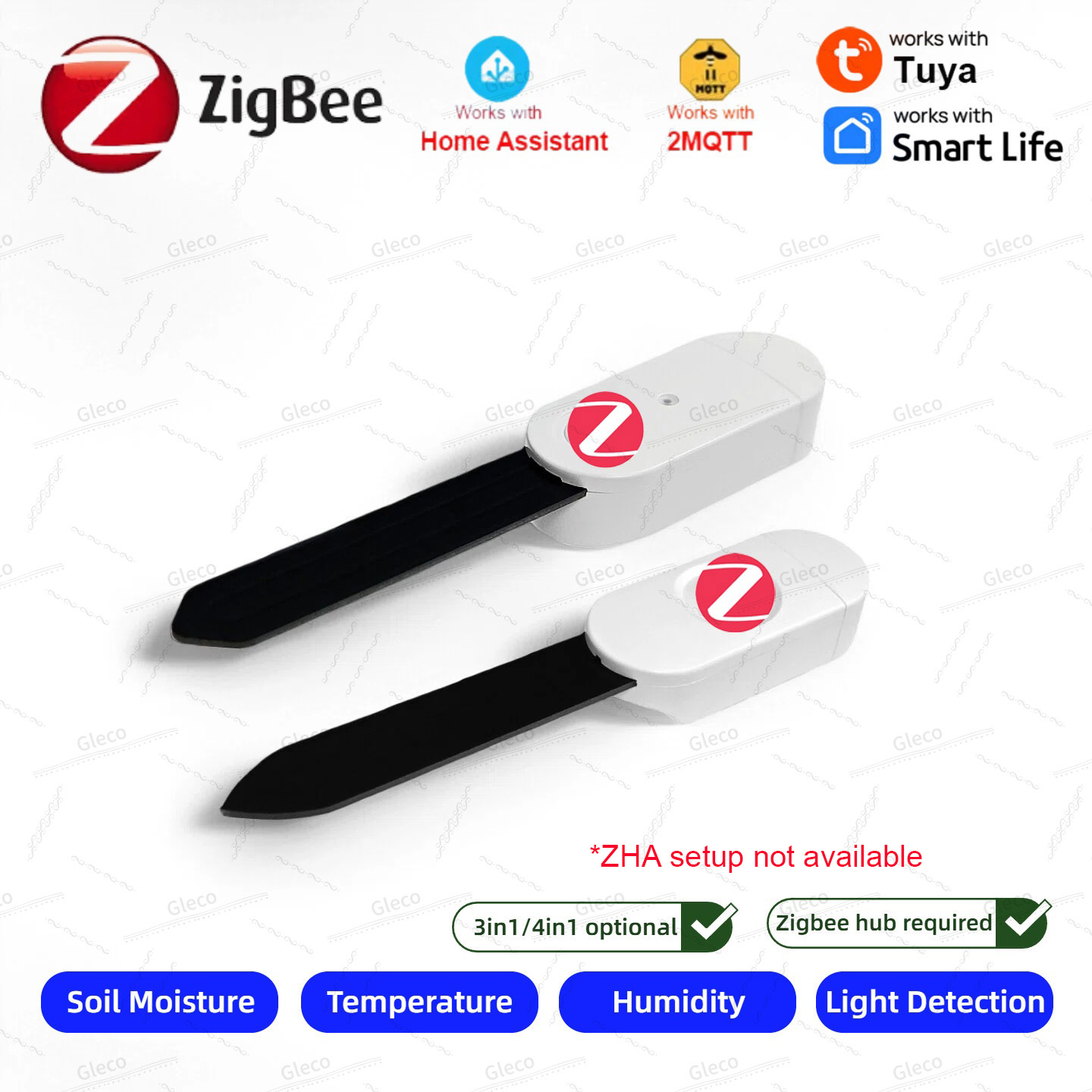 Zigbee Soil Moisture Sensor Me - огляд і ціна Home Automation Technology