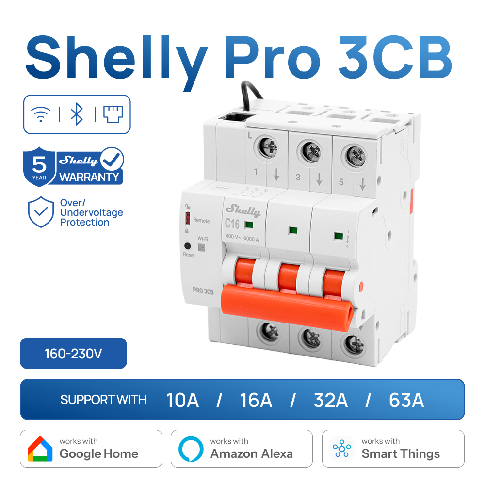 Shelly Pro CB Wifi Smart Minia - огляд і ціна Shelly Relay Module