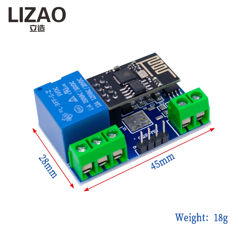 LIZAO ESP8266 5V WiFi IoT Rela - огляд і ціна Diy Home Automation Controller
