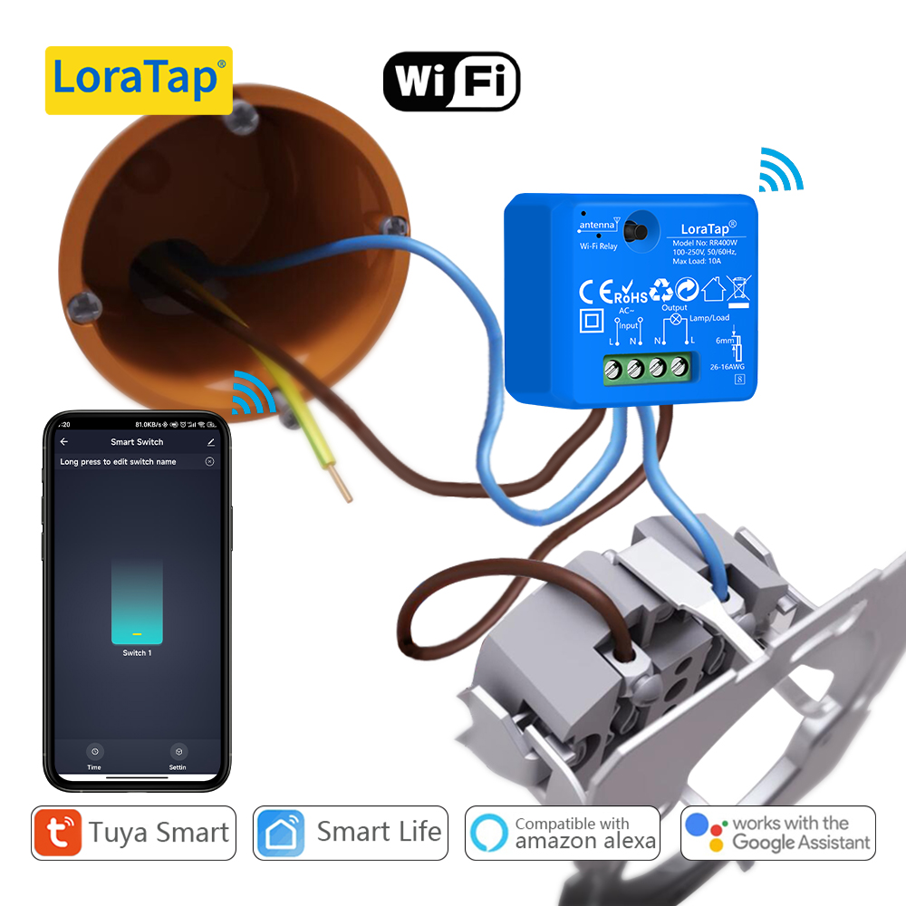 Tuya Smart Life WiFi Socket Ti - огляд і ціна Diy Home Automation Controller