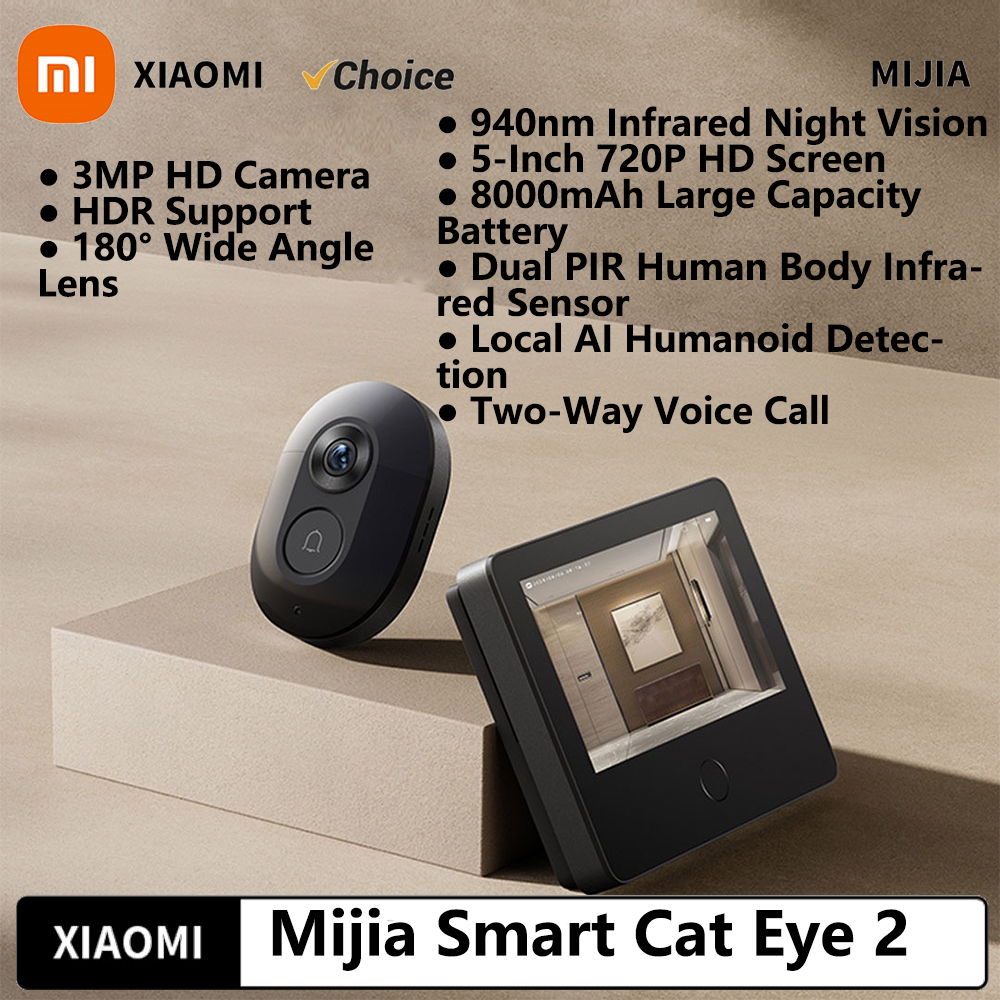 Xiaomi Smart Cat eye 2 WiFi Wi - огляд і ціна Smart Doorbell Wired