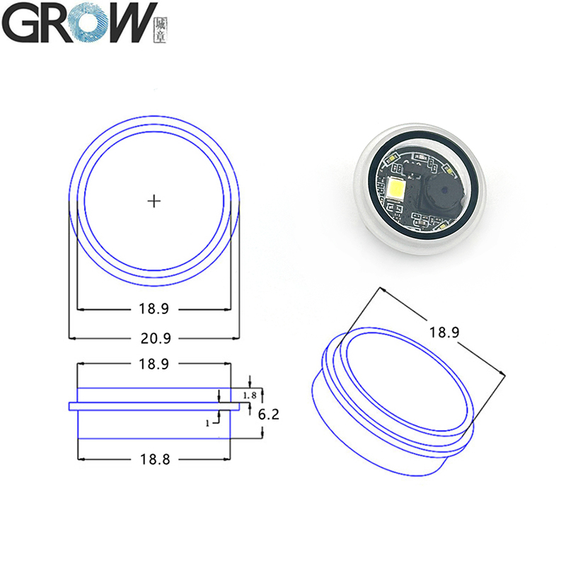 GROW GM861S-LED White Fill Lig - огляд і ціна Home Automation Arduino