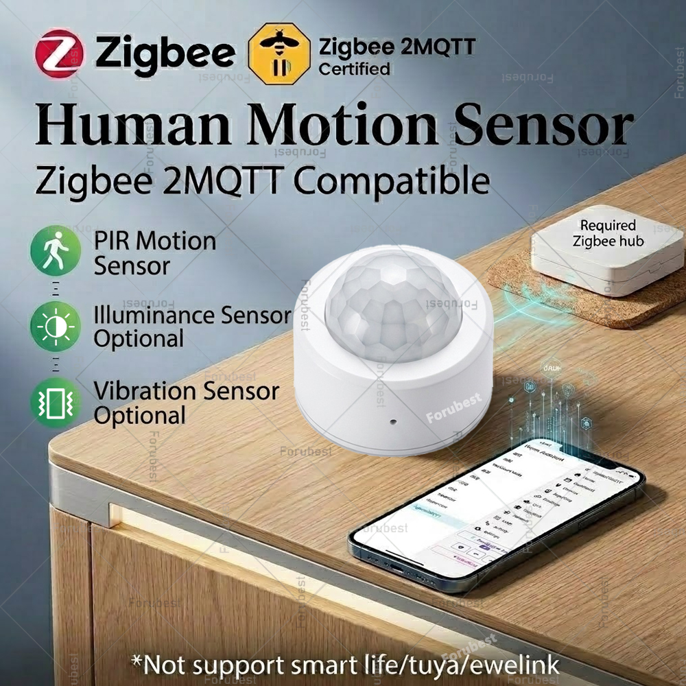 Zigbee 3.0 PIR Motion Sensor H - огляд і ціна Home Automation Diy