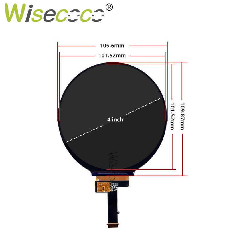 4 Inch 720x720 Circular Screen - огляд і ціна Home Automation Raspberry Pi