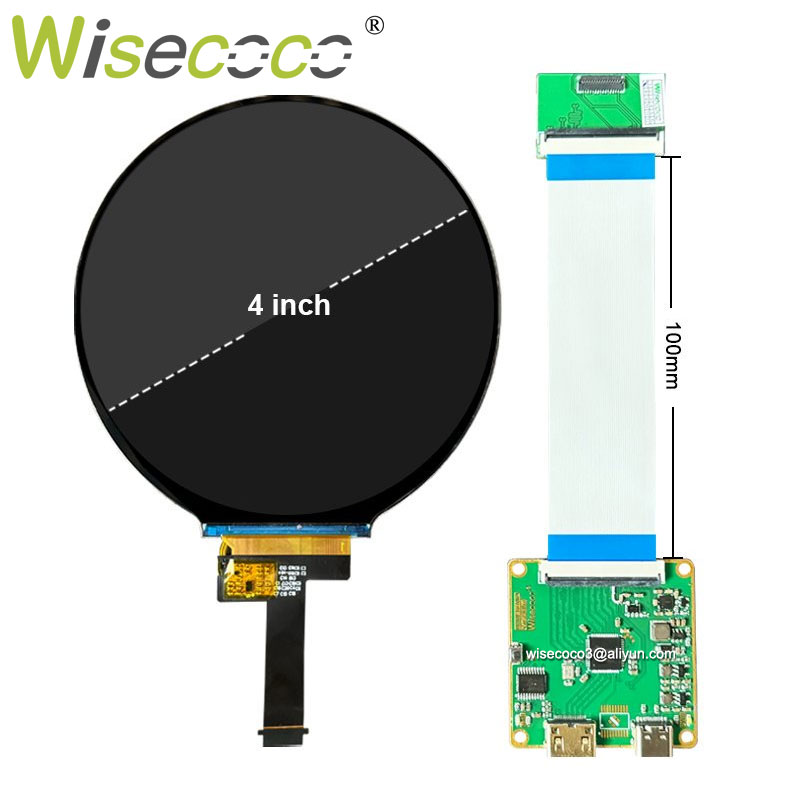 4 Inch 720x720 Circular Screen - огляд і ціна Home Automation Raspberry Pi