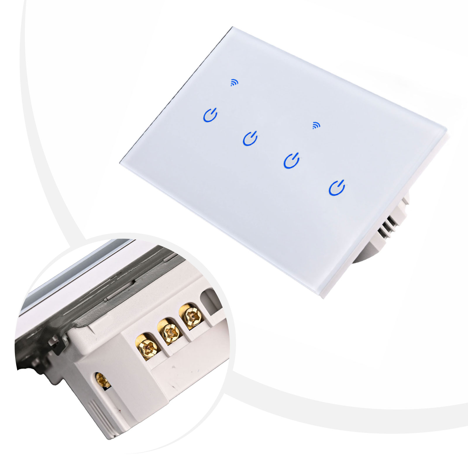 A For For Smart touch switch d - огляд і ціна Home Automation System Design